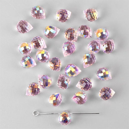 Water Drop  Crystal Glass Beads Czech