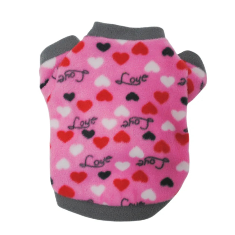 Chihuahua Clothes Cute Printed Small Dog