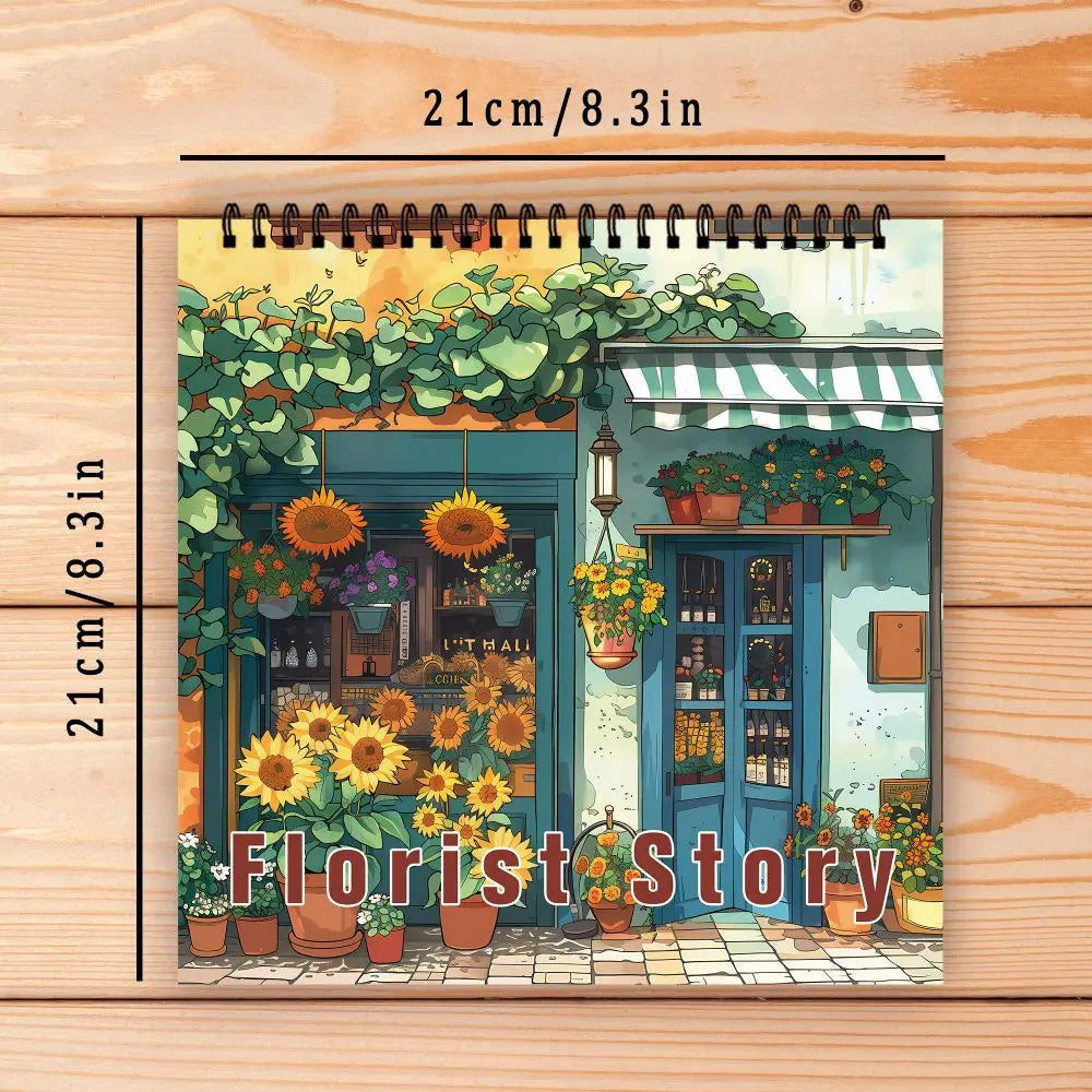 1pc, Teen Colouring Book - 30 Sheets