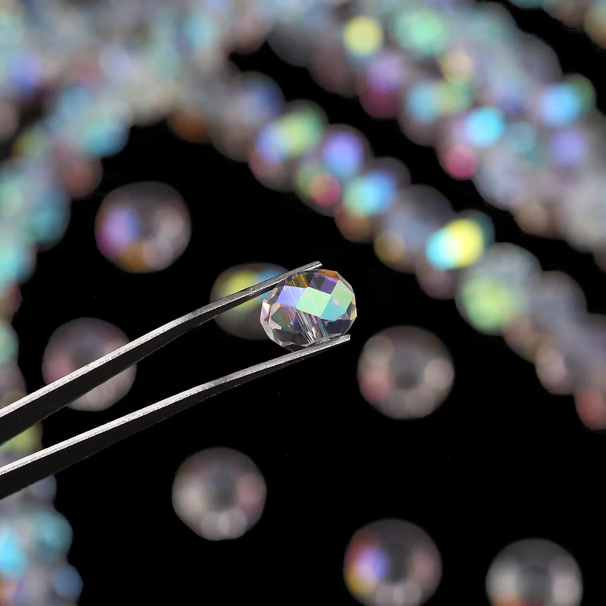 Austrian Crystal White glass beads