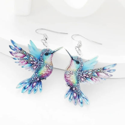 1 set of elegant and stylish acrylic earrings