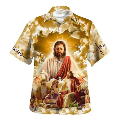 Jesus Love Me Hawaiian shirt