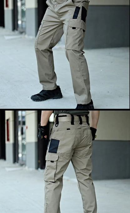 New Tactical Work Pants Men Outdoor Cargo Trousers Multi-pocket