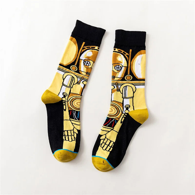 1 pair Autumn Winter Anime Socks