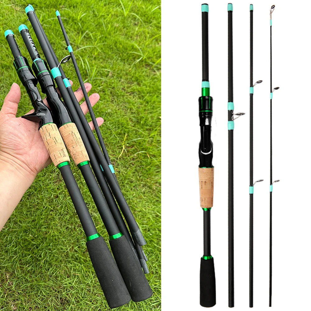 Micro Fish Lure Fishing Rods 1.8m 2.1m Carbon