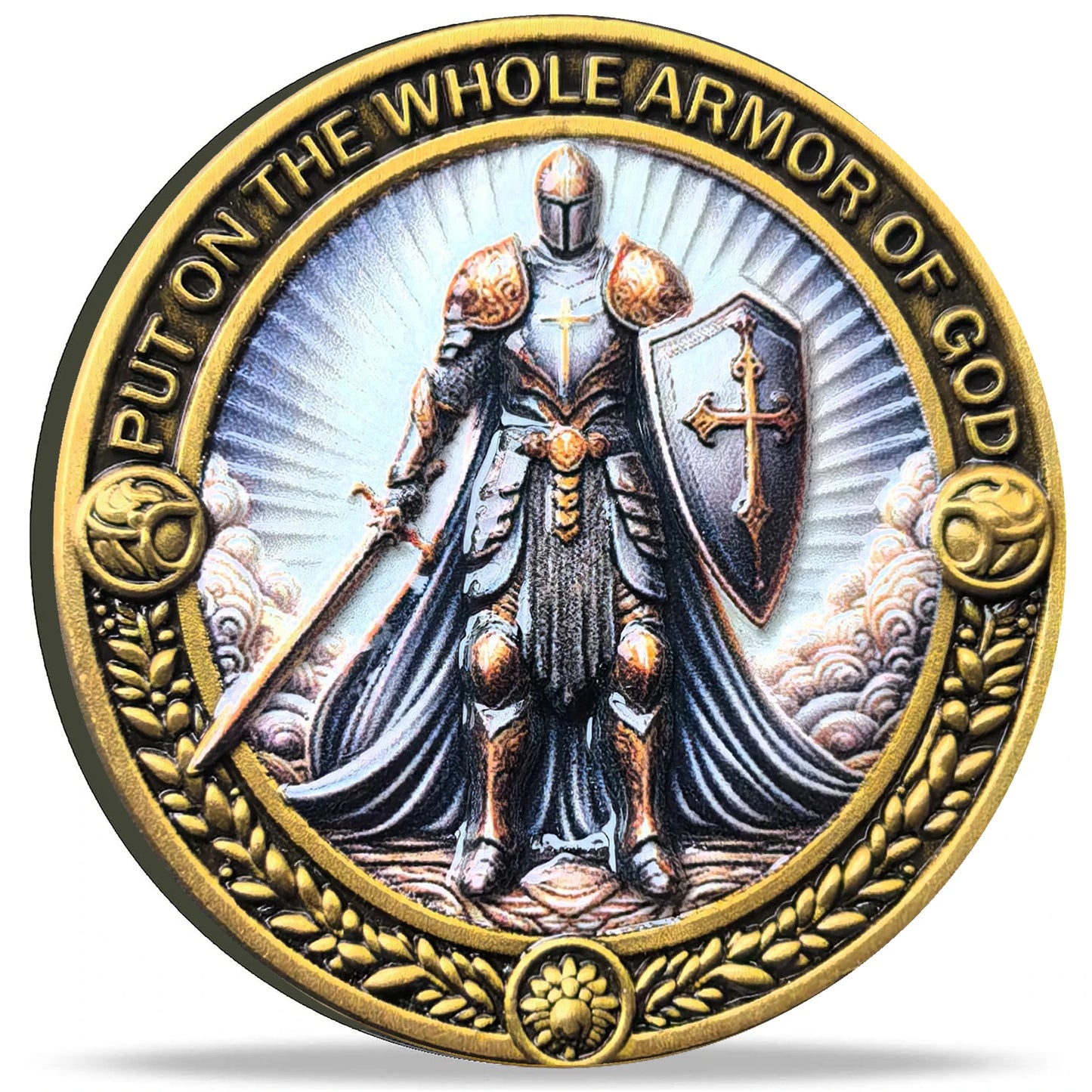 Armor of God Challenge Coin
