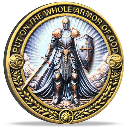 Armor of God Challenge Coin