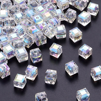 50pcs Glass Crystal Beads