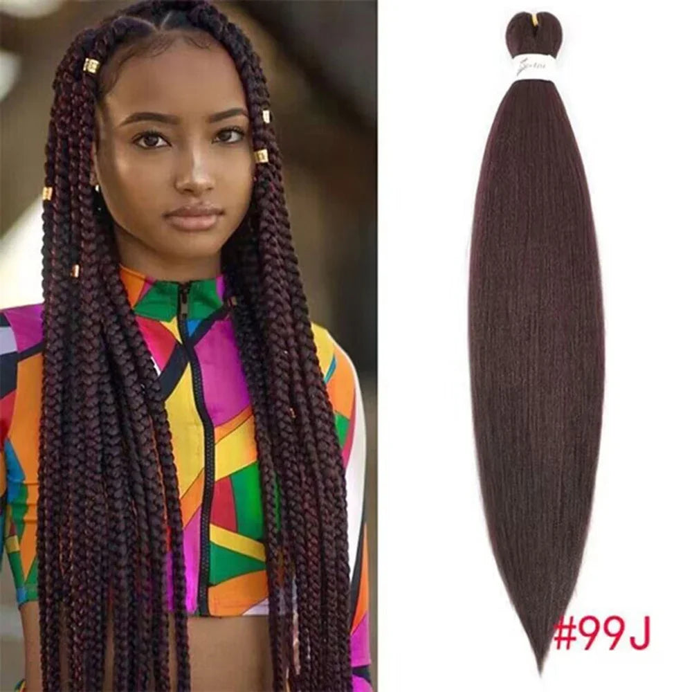 Synthetic Fiber Braiding Hair Ombre Braiding
