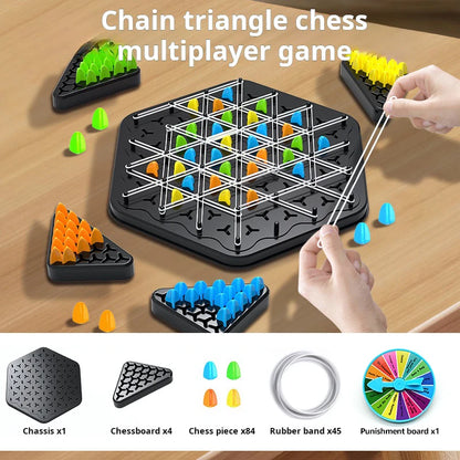 Chain Triangle Chess Game Band  Educational Interactive Game