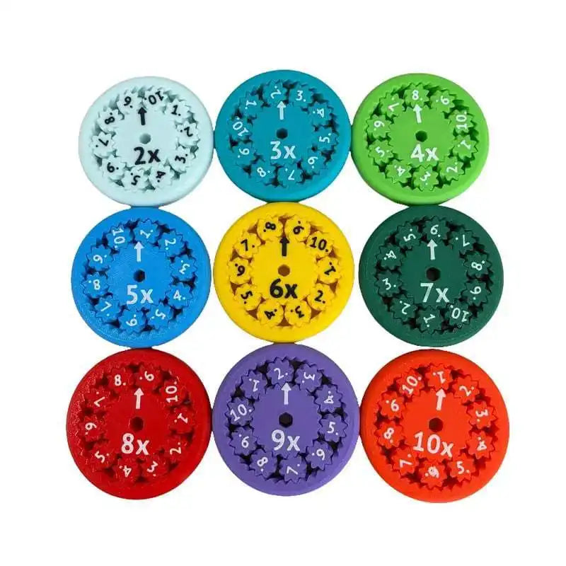 Math Fidget Spinners Math Multiplication Tables