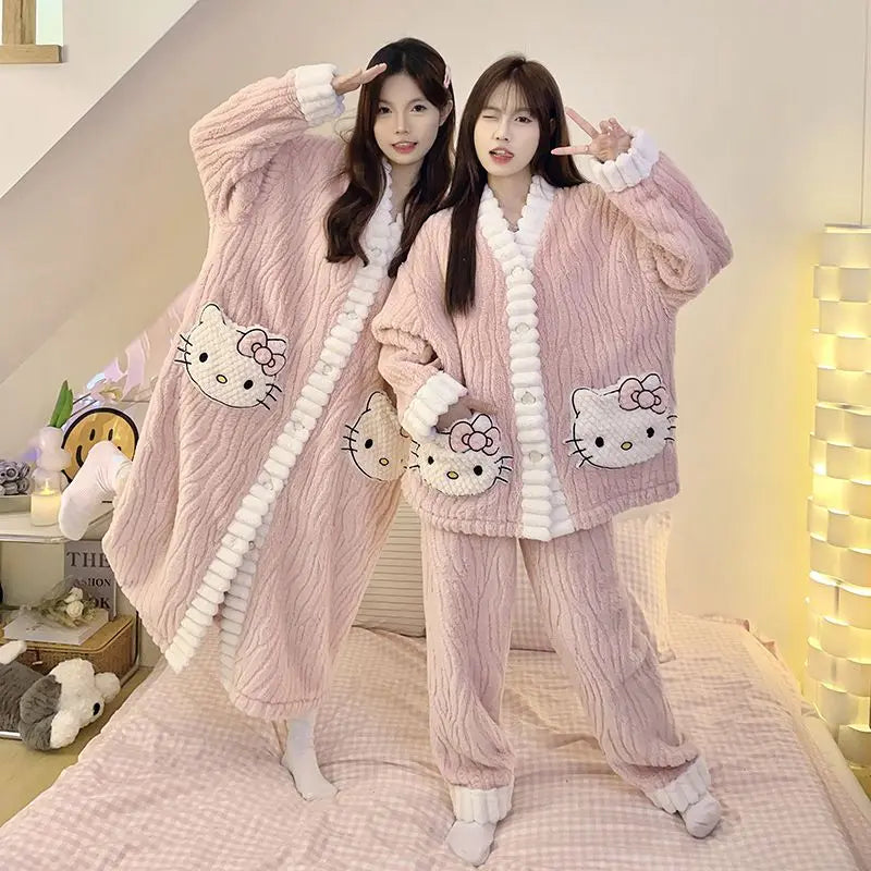Hello Kitty Pajamas Pajamas Girls Long-