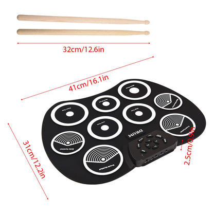 Electronic Drum Set Hand Roll