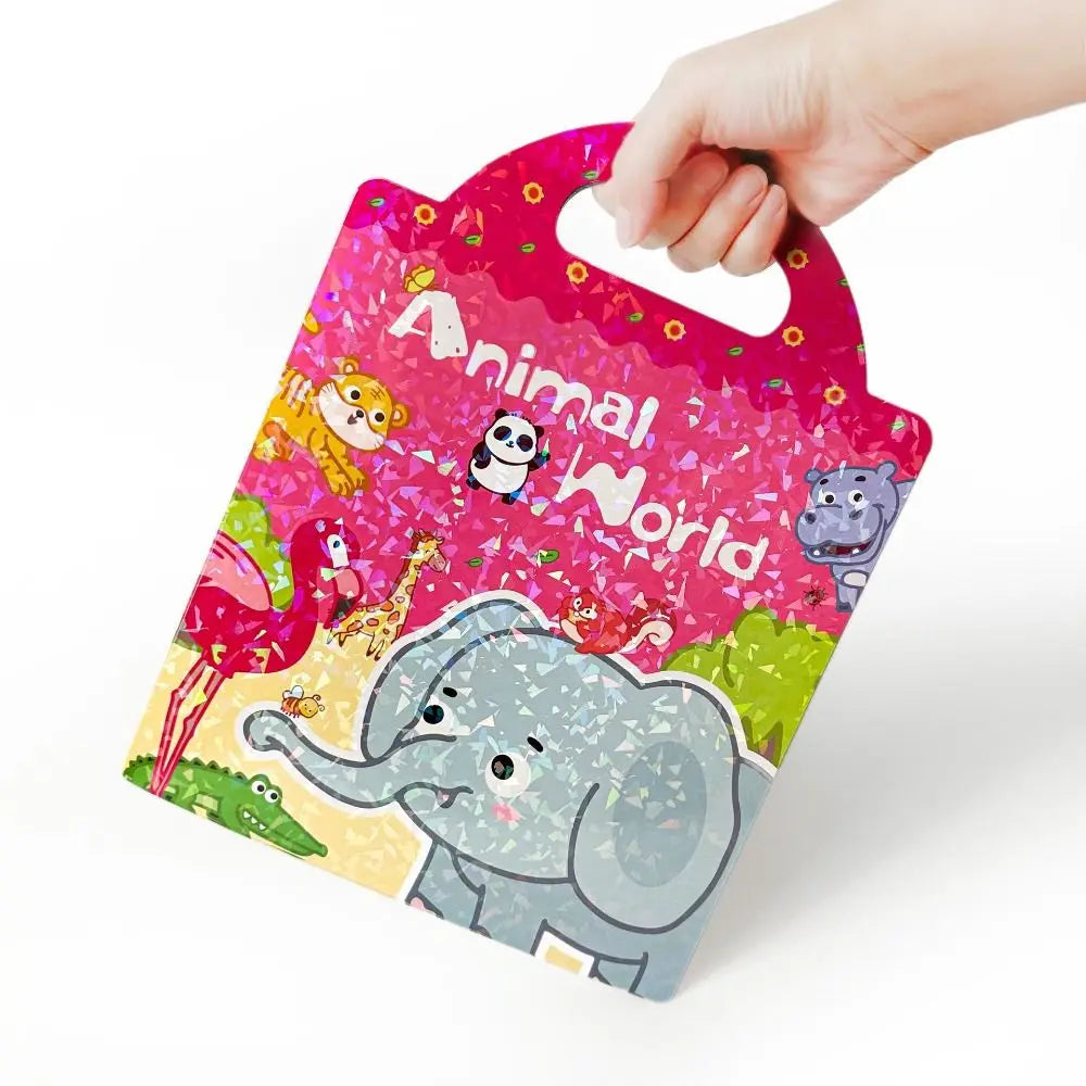 Educational Jelly Sticker Books