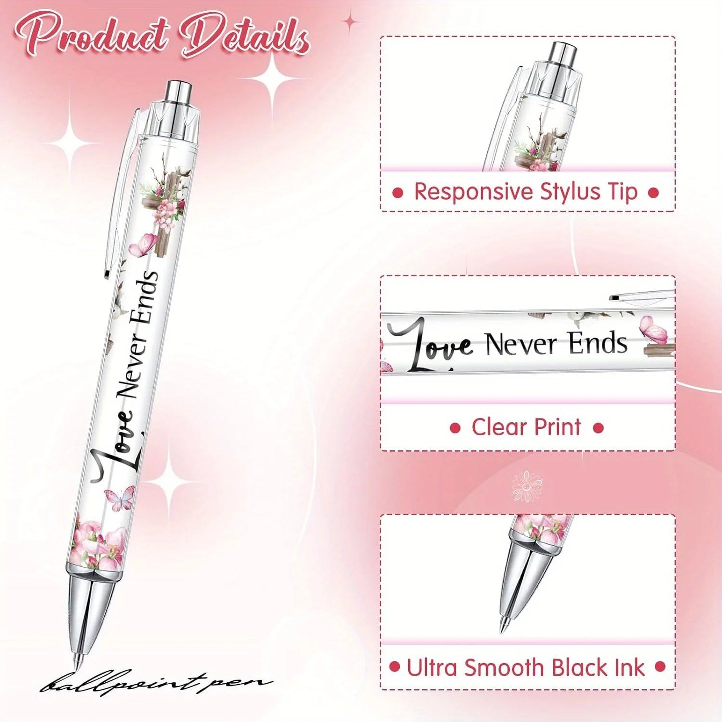 10 pcs Christian Pens