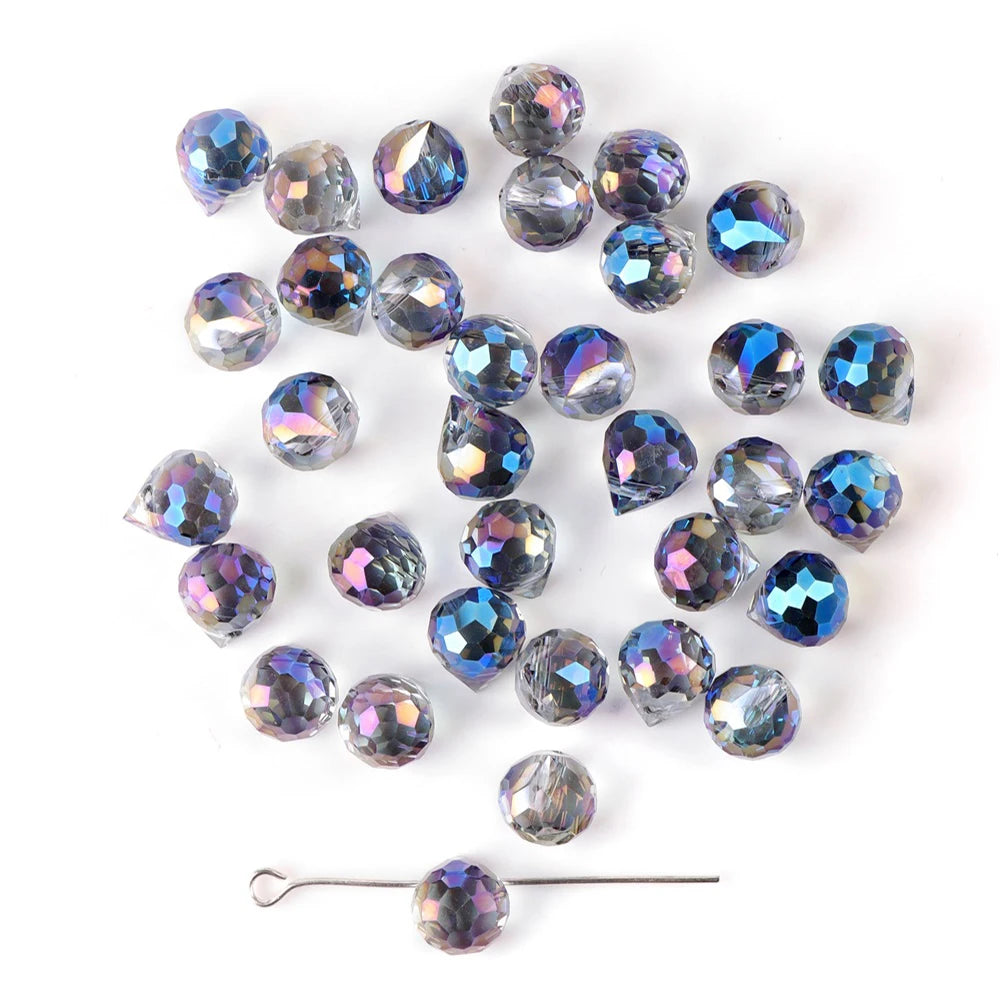 Water Drop  Crystal Glass Beads Czech