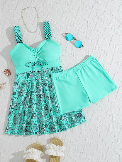 Bikini Two-Piece Swimsuit Women's Large Size