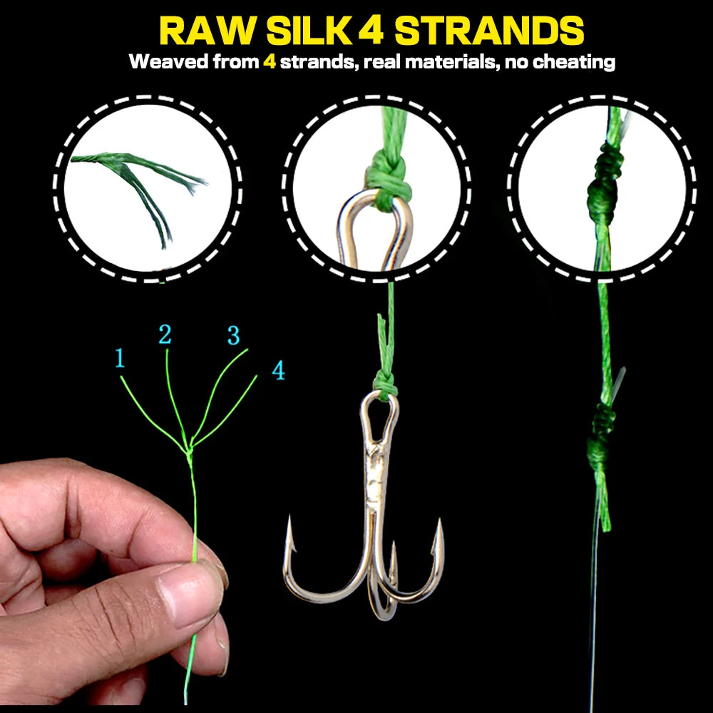 4 Strands Braided Fishing Line