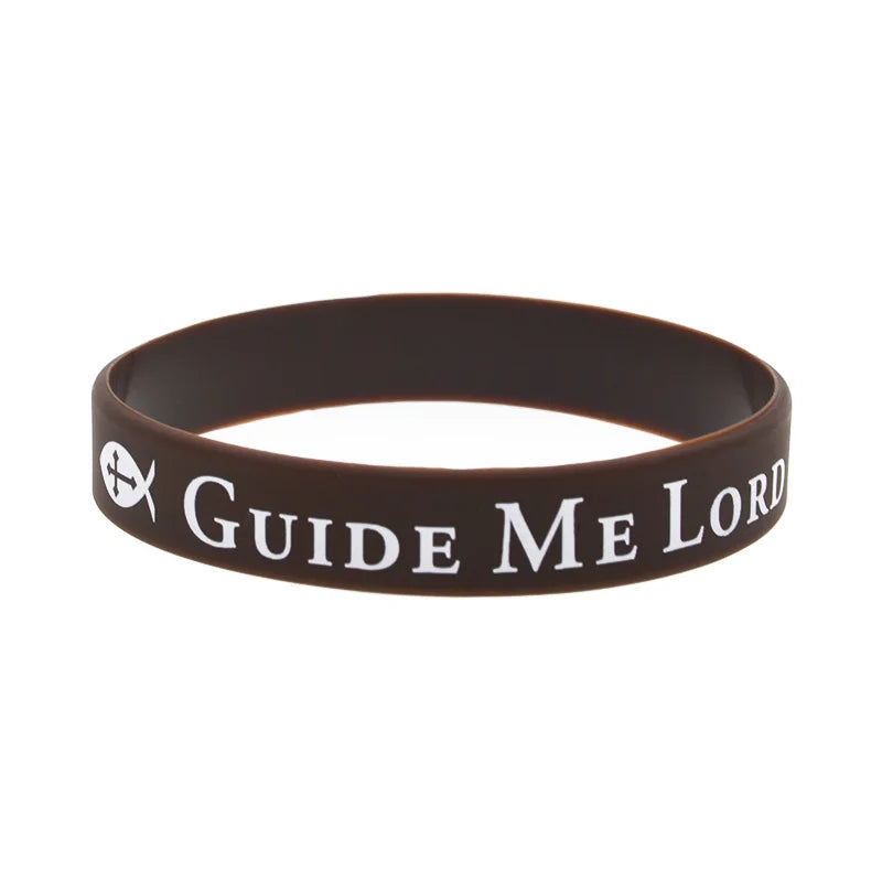 50 Pcs Jesus Silicone Bracelet