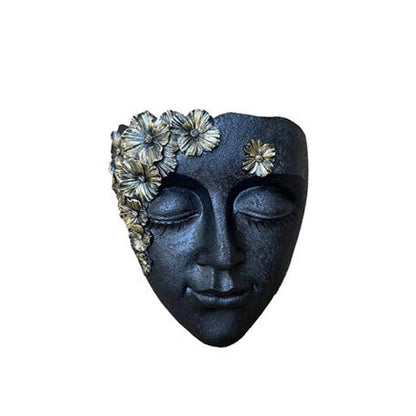 Funny Face Sculpture Planter