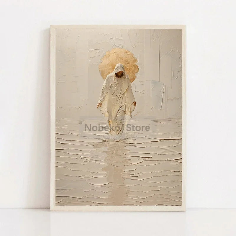 Modern Christian Jesus canvas