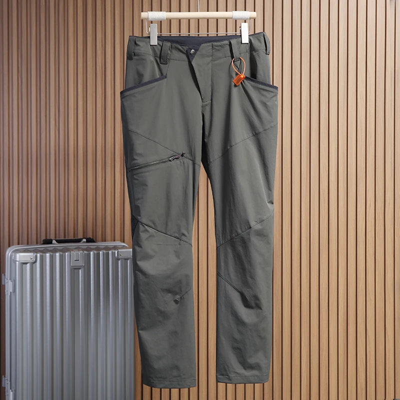 Lightweight Breathable Men's Summer Casual Pants Qui Dry Elastic Soft