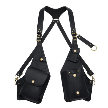 Vintage Underarm Strap Wallet Pocket Vest Bag