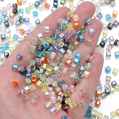 50pcs Glass Crystal Beads