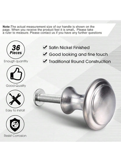 20pcs Round Ringed Kitche knob