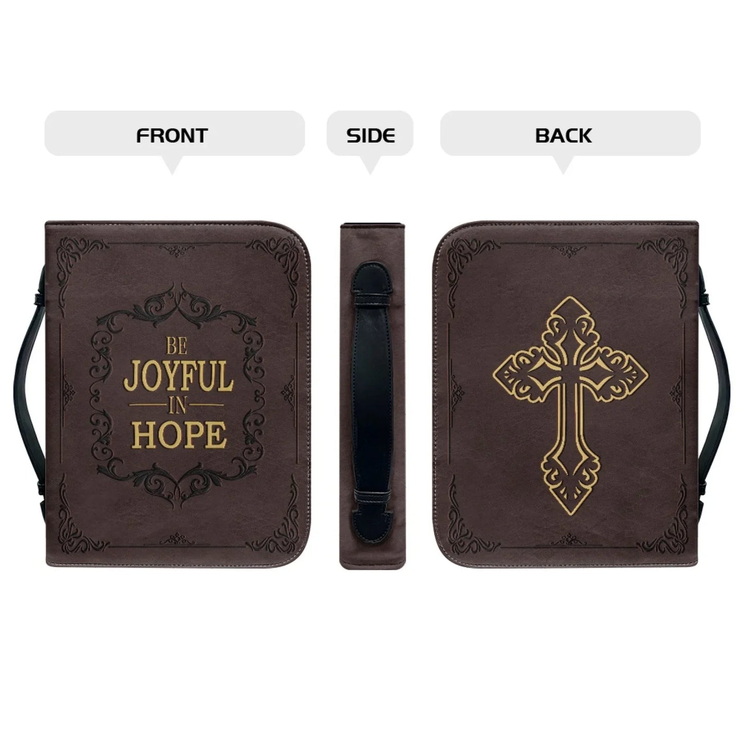 Custom Your Image Print Leather Bible Bag