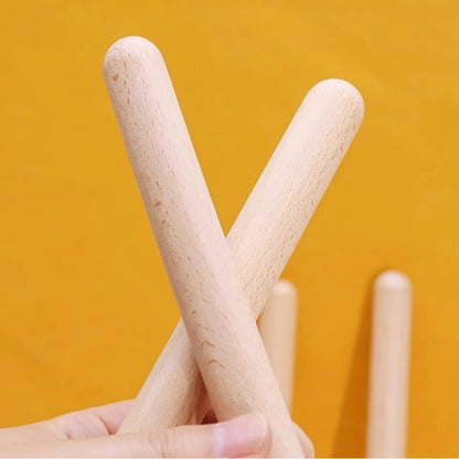 8 Inch Classical Wood Claves Musical percussion