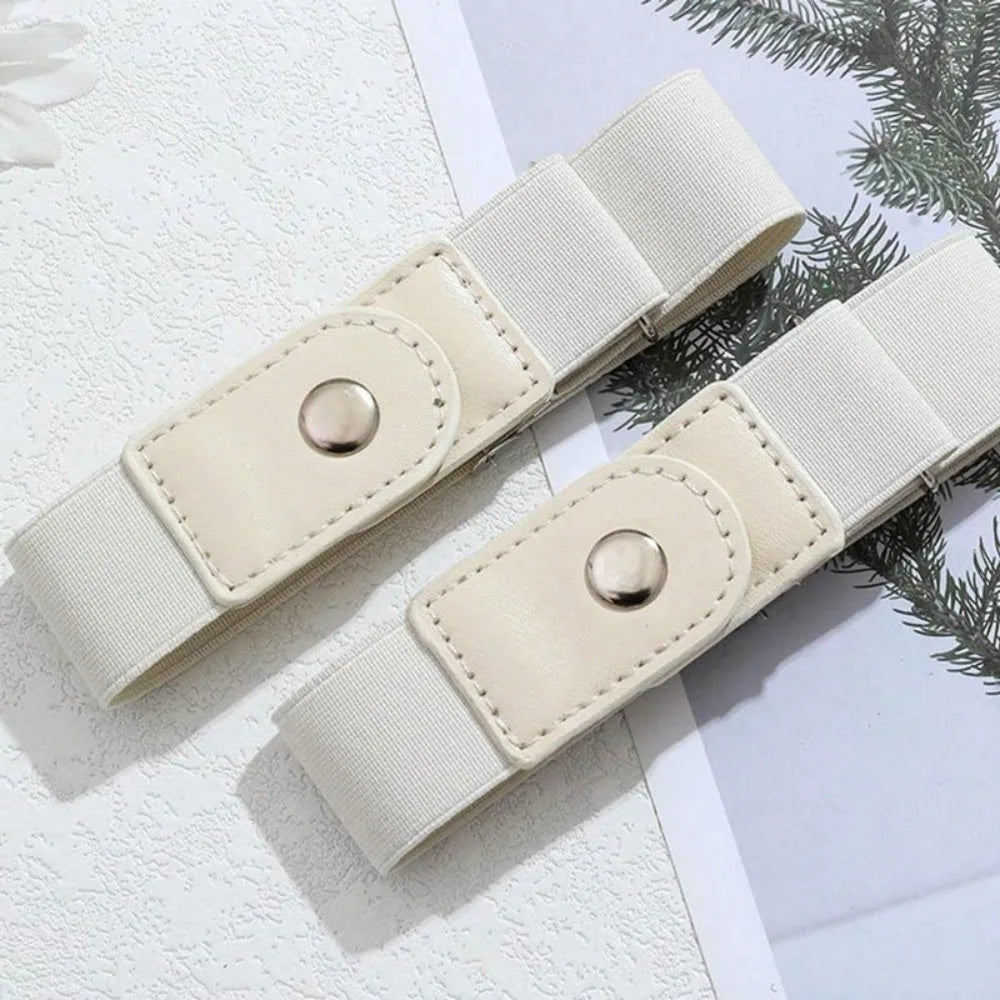 2pcs/set No Buckle Elastic