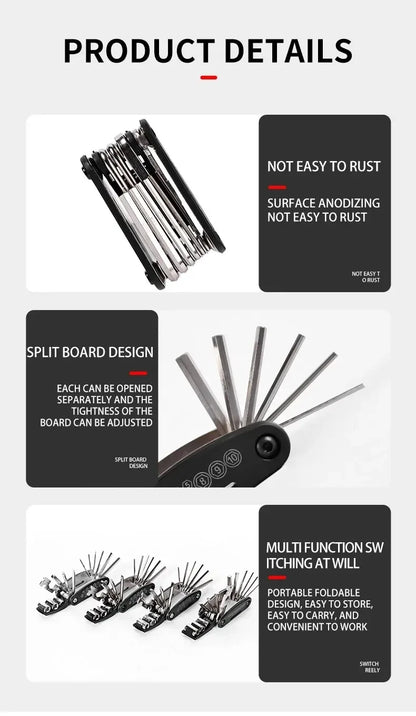 Road Bicycle Allen Wrench Pocket