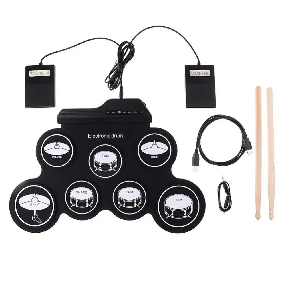 1 Box 7-Pads Electronic Drum
