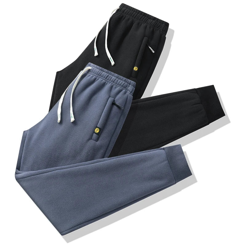 8XL Men Winter Warm Pants