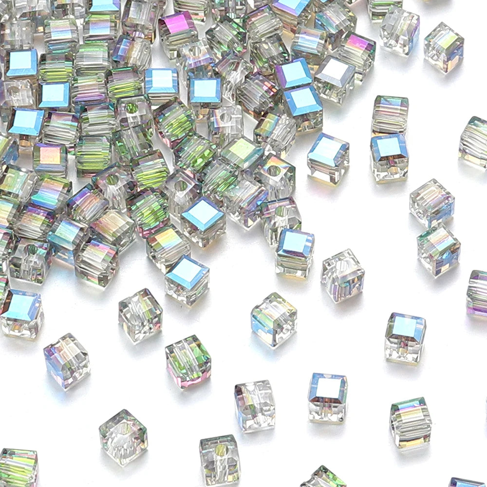 50pcs Glass Crystal Beads