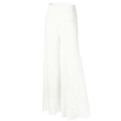 Womens High Waist Wide Leg Maxi Long Pants  S-4XL