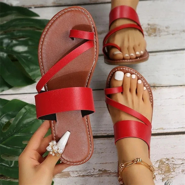 Women Minimalist Thong Sandals