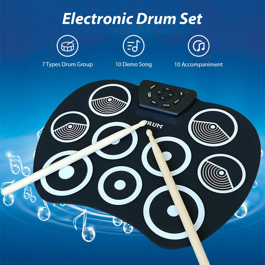 Electronic Drum Set Hand Roll