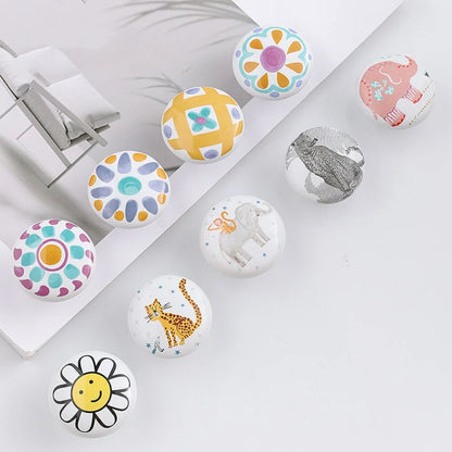 Wardrobe Pulls Ceramic Door