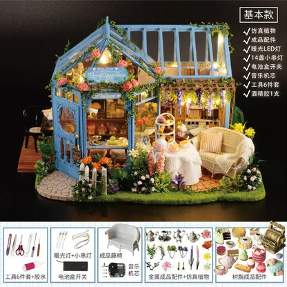 Miniature House Ornaments