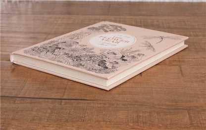 The Flower Year Colouring book