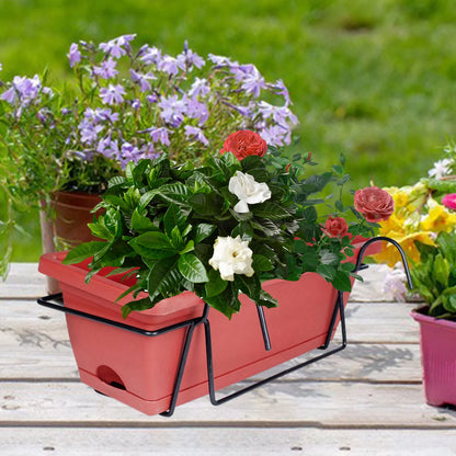 Balcony Railing Planter Ornament Window Box Planter