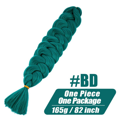 82Inch 165g Ombre Braiding Hair Packs