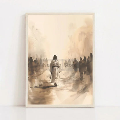 Modern Christian Jesus canvas