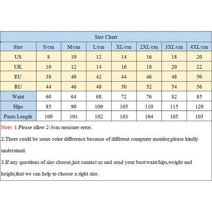 Womens High Waist Wide Leg Maxi Long Pants  S-4XL