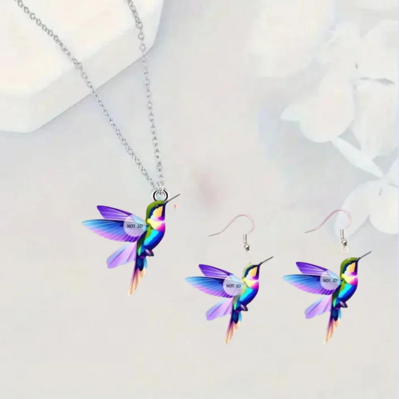 1 set of elegant and stylish acrylic earrings