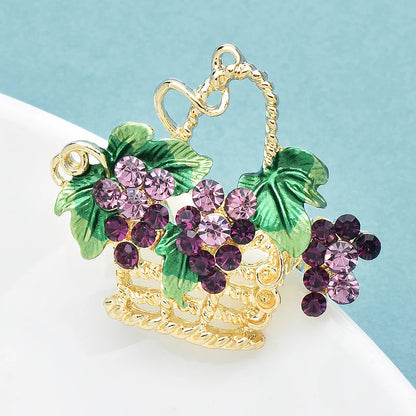 Grapes Basket broch