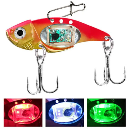 fishing equipment LED LIGHED VIBRATION SINKING LURE