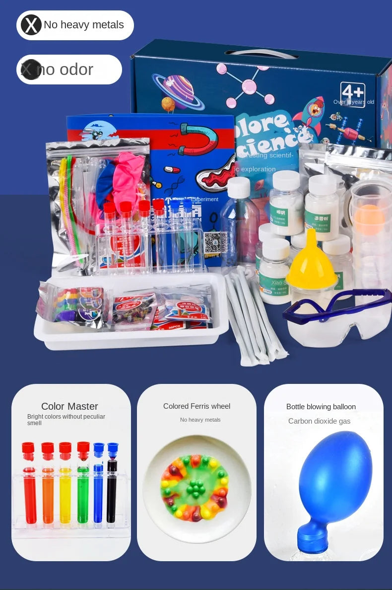 Kids Science Laboratory Montessori Toys Chemical